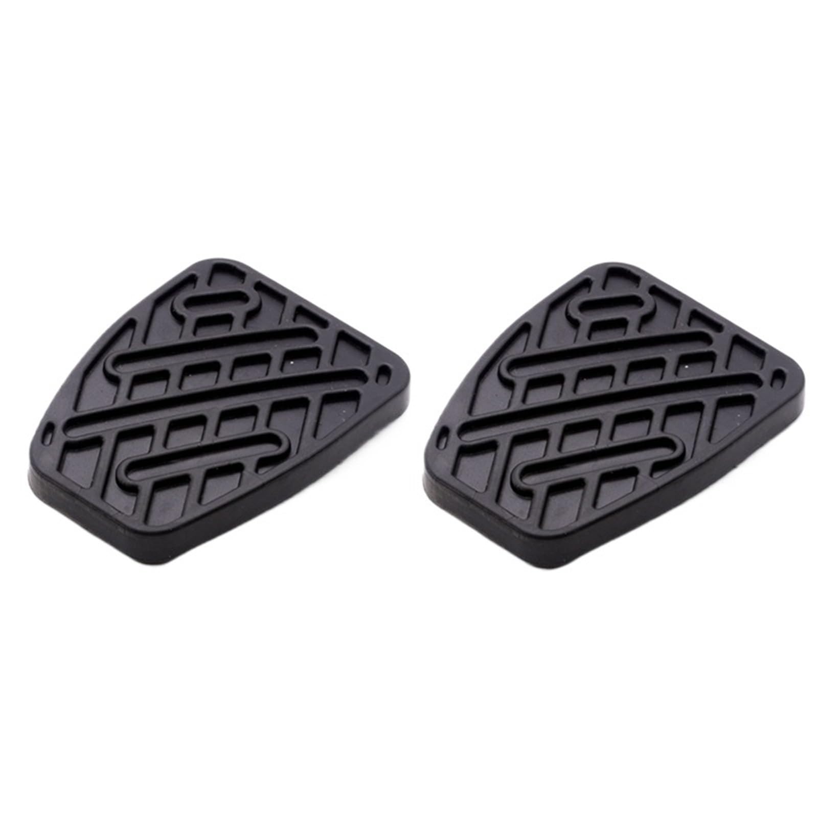 JAIHOA [Replacement] 2Pcs Bremse Kupplung Fuß Pedal Pad Abdeckung for Nissan for Qashqai 2007 2008 2009 2010 2011 2012-2016 Gummi Auto Zubehör 46531JD00A von JAIHOA