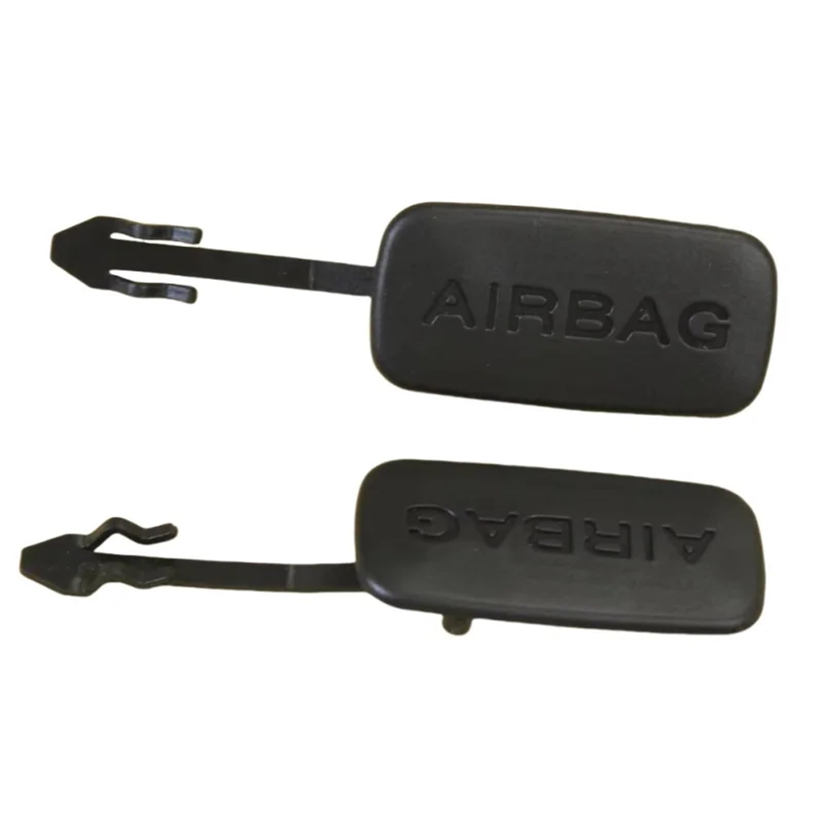 JAIHOA [Replacement] Paar Linke und rechte A-Säulen-Einsatz-Zierabdeckung „“-Abzeichen-Kappenclip for Q7 2007–2015 8E0868171 8E0 868 171 (A Pair of Black) von JAIHOA