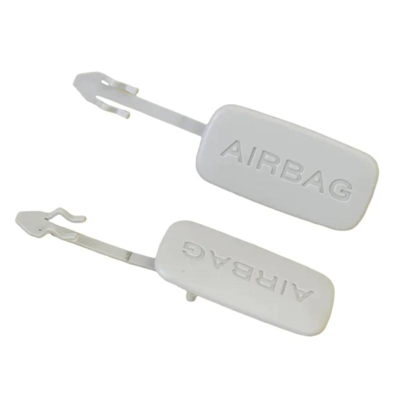 JAIHOA [Replacement] Paar Linke und rechte A-Säulen-Einsatz-Zierabdeckung „“-Abzeichen-Kappenclip for Q7 2007–2015 8E0868171 8E0 868 171 (A Pair of Gray) von JAIHOA