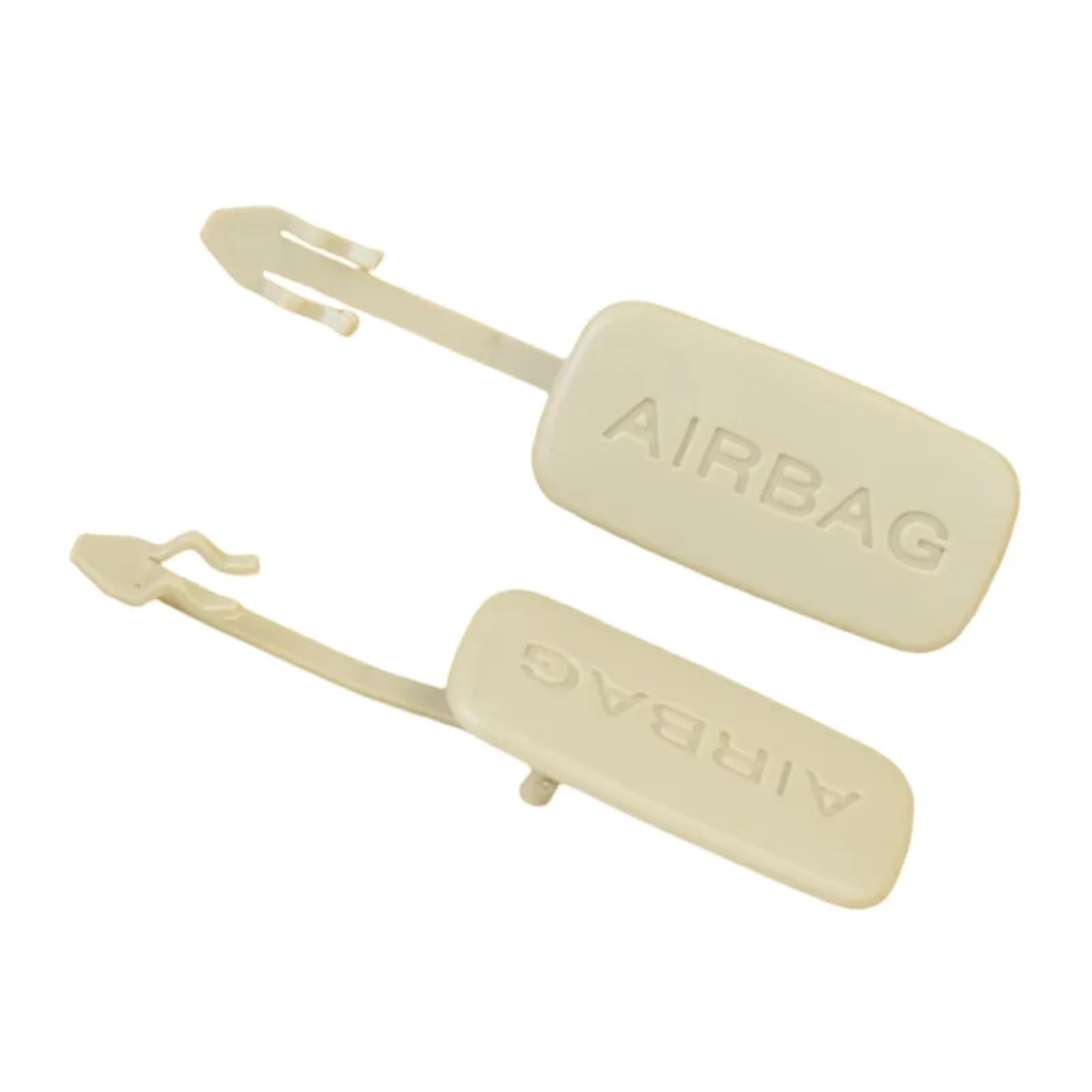 JAIHOA [Replacement] Paar Linke und rechte A-Säulen-Einsatz-Zierabdeckung „“-Abzeichen-Kappenclip for Q7 2007–2015 8E0868171 8E0 868 171 (A Pair of beige) von JAIHOA