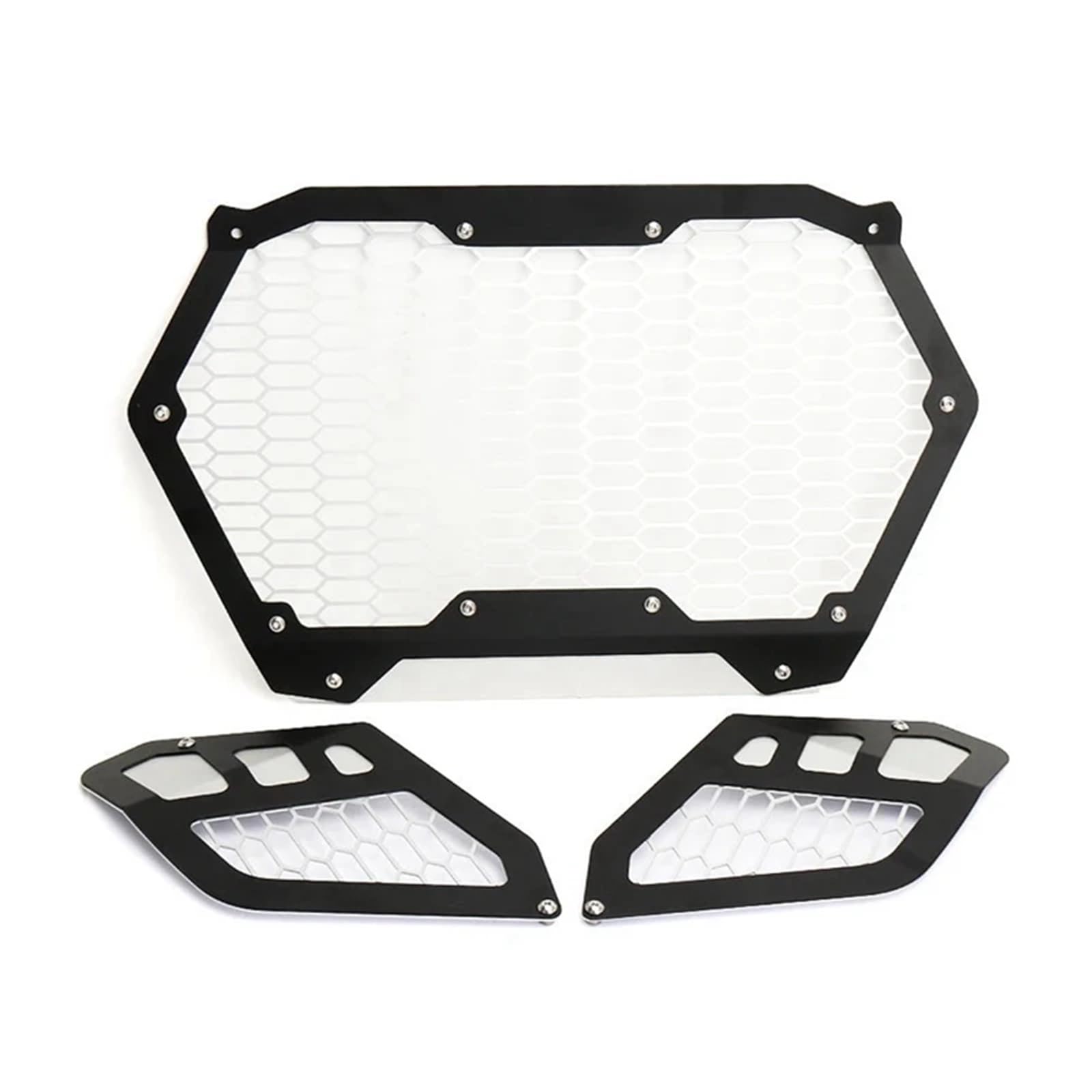 JAIHOA [Replacement] for UTV Zubehör Halterung Kit Grille Fahren Front Mesh Grill for Can-Am for Maverick R for Maverick R 2024 2025 von JAIHOA