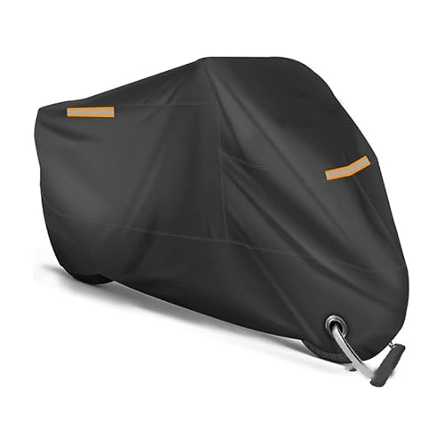 Motorradabdeckungen, für Hyosung GV300 S Motorrad Abdeckplane Winterfest Regen Staub Kälte UV-Schutz Breathable Mit Schlüsselloch,XL von JALCH