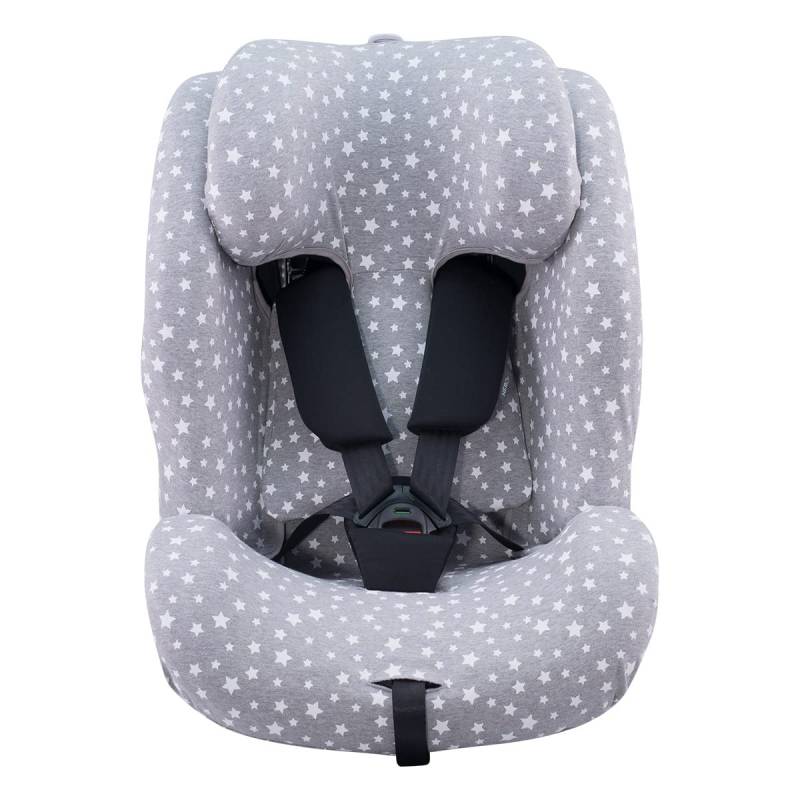 JYOKO Bezug fur Autositz kompatibel mit Recaro Salia 125 und Joie I-Spin Grow (White Star) von JYOKO