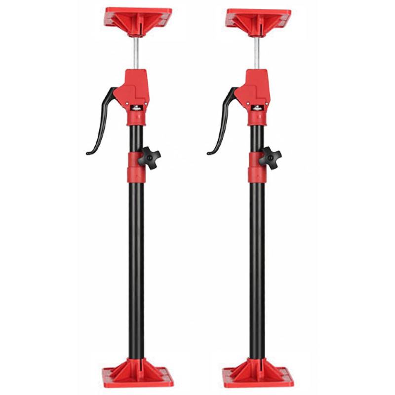 JAOGAUS Cabinet Jack Stands, Labor Saving Hand Lifting Jack Tool, Quick Work Steel Support System Telescopic Lifter Rod Third Hand Tool, Lever Arm Lifter for Installing Cabinets, Drywall von JAOGAUS