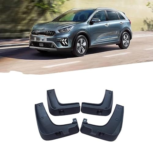 Auto Schmutzfänger für KIA NIRO 2017-2022,Kotflügel Vorne und Hinten Spritzschutz Kit Zubehör (4 Stück) von JARC