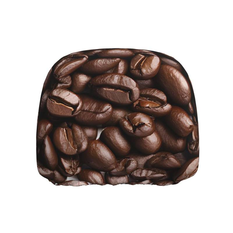 JAYWIS Funny Roasted Coffee Beans – Universeller Auto-Kopfstützenbezug – UV-/Staub-/Kratzschutz, dehnbare Passform für SUV/LKW/Sedan, dekorativer Sitzschutz von JAYWIS