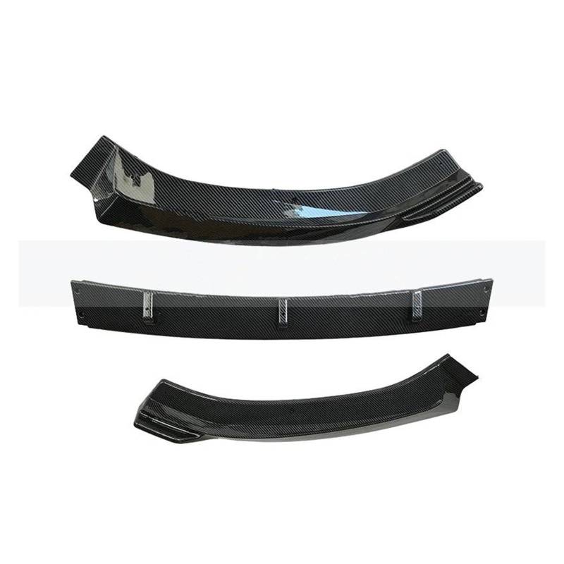 Auto Frontspoiler Für A3 8V Standard Auto Styling 2014 2015 2016 Body Kit 3PCS Splitter Front Stoßstange Lip Spoiler Diffusor Schutz Zierleisten(Carbon-Look) von JBJXFAMAY