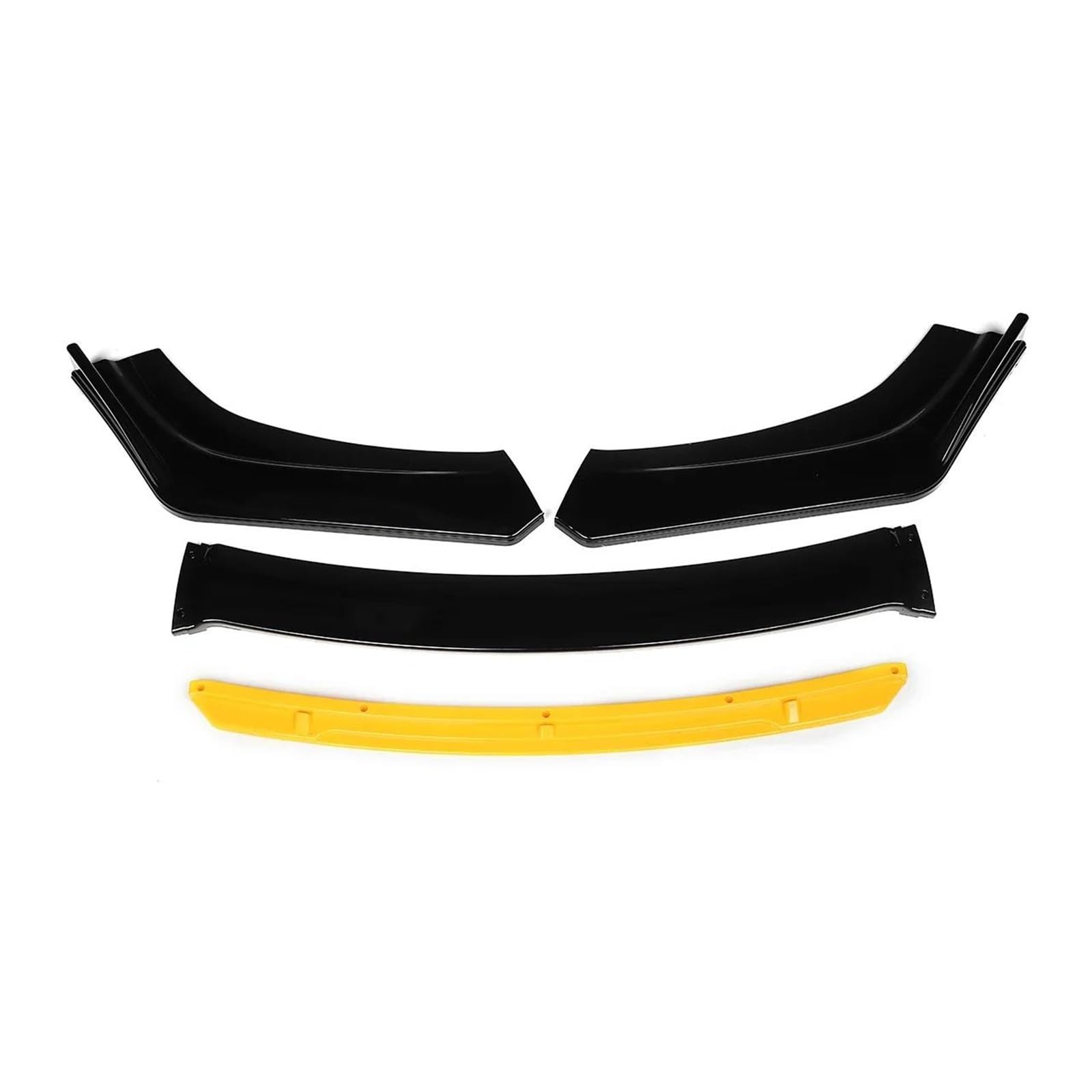 Auto Frontspoiler Für A3 A4 A5 A6 A7 A7 A8 Q3 Q5 RS5 RS6 RS7 S3 S4 TT Körper Kit 4 Stücke Auto Front Stoßstange Lip Spoiler Kinn Stoßstange Splitter Diffusor(4) von JBJXFAMAY