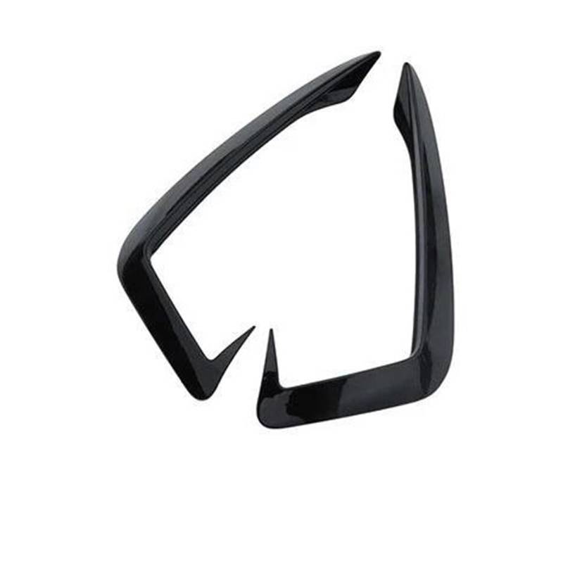 Auto Frontspoiler Für A4 B9 2017 2018 2019 Spoiler Luftschneider Außen Modifiziertes Auto Styling Nebelscheinwerfer Windschneider Abdeckstreifen Trim(A Model Black) von JBJXFAMAY