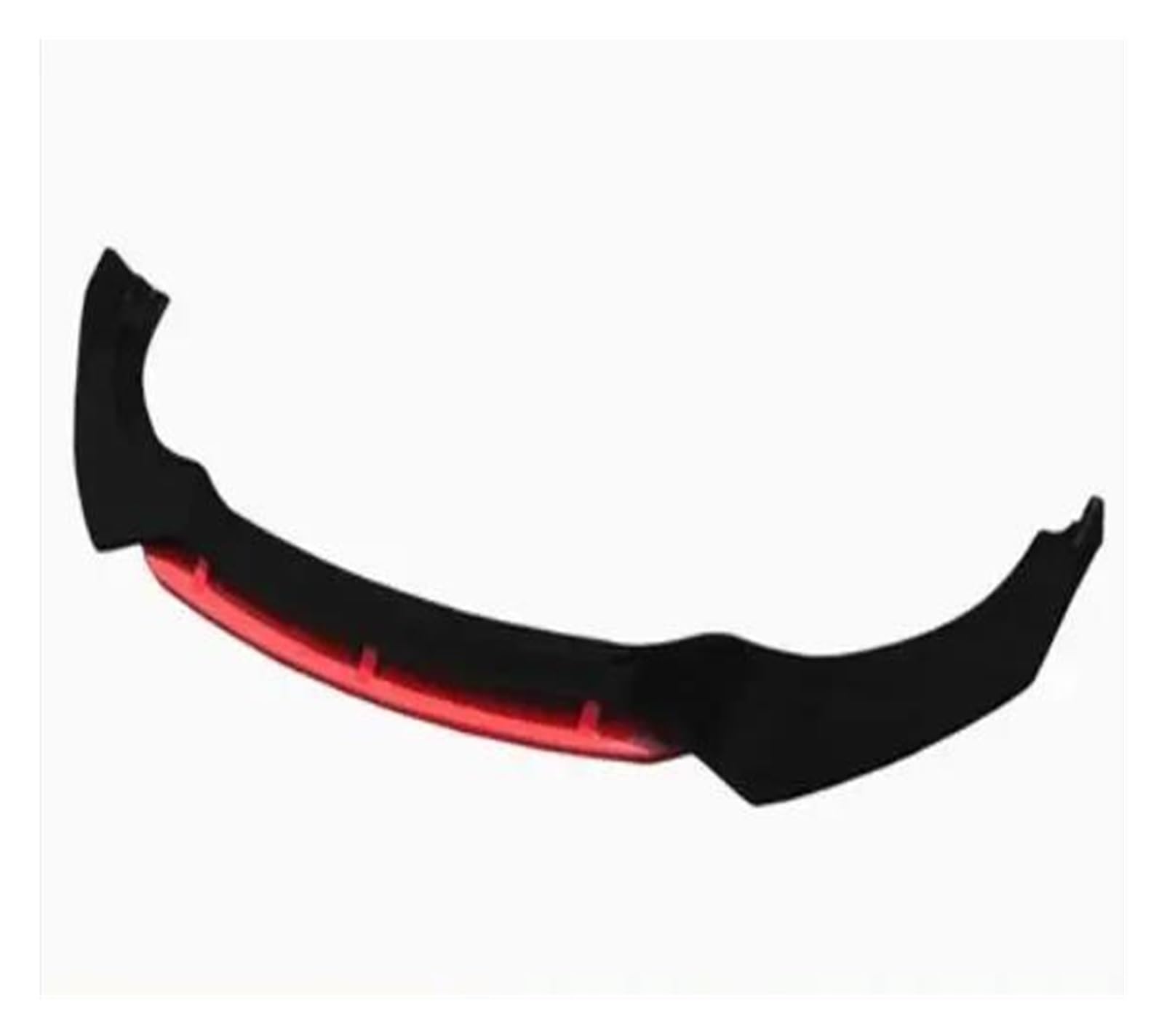 Auto Frontspoiler Für A4 S4 SLine 2020 2021 2022 Auto Frontschürze Lip Spoiler Splitter Schürzen Abdeckung(Red Gloss black2) von JBJXFAMAY