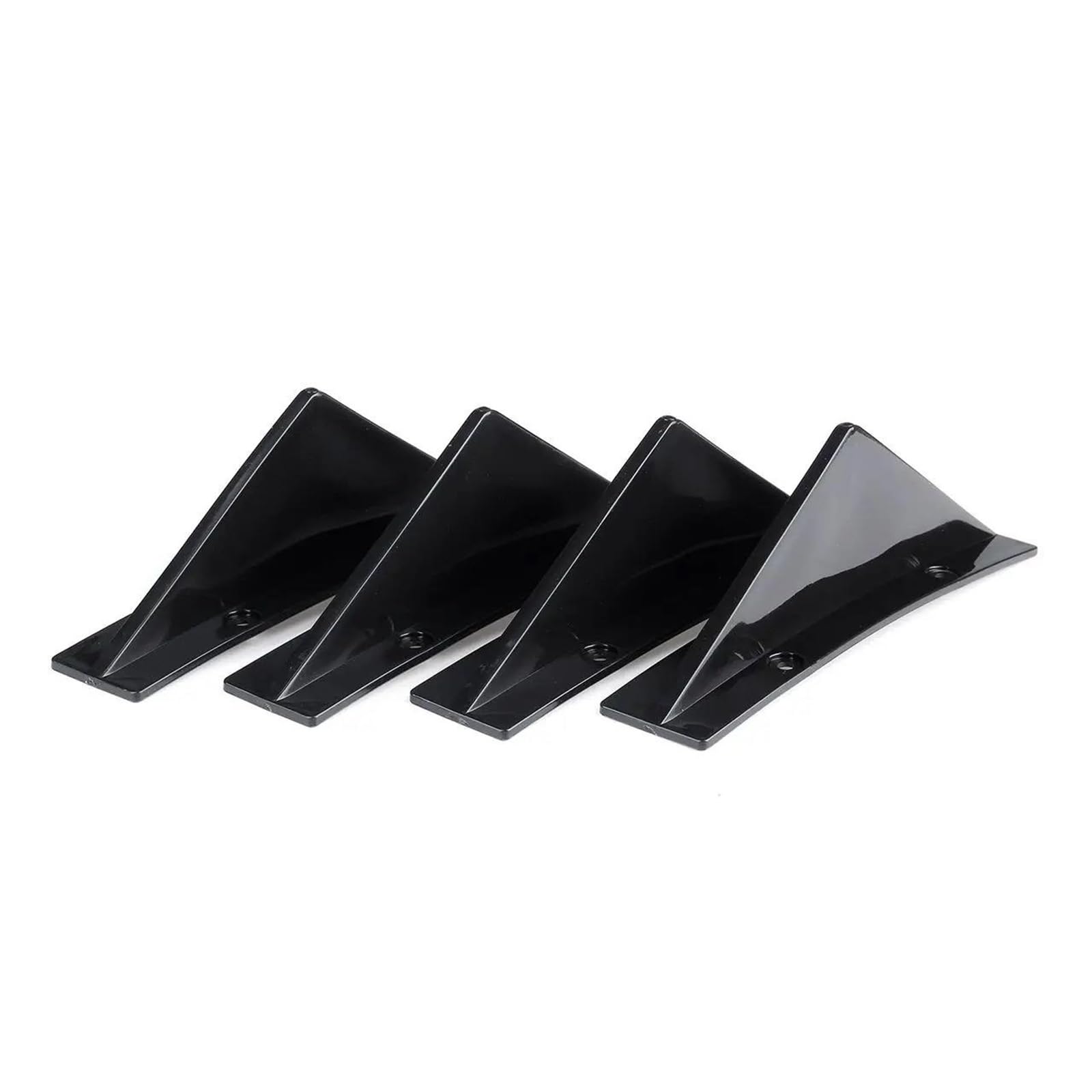 Auto Für A3 A4 A5 A6 A7 B8 S3 2001-2022 Hinten Lip Diffusor Shark Fins Schürzen Abdeckung Aufkleber Auto Zubehör Zubehör(1) von JBJXFAMAY