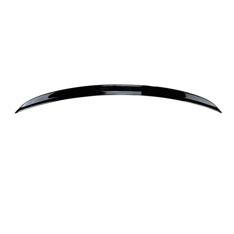 Auto Für A5 S5 4 Türen 2009 2010 2011 2012 2013 2014 2015 2016 Auto Hinten Dach Spoiler Splitter Flügel Hinten Stamm Spoiler Zubehör(Schwarz glänzend) von JBJXFAMAY