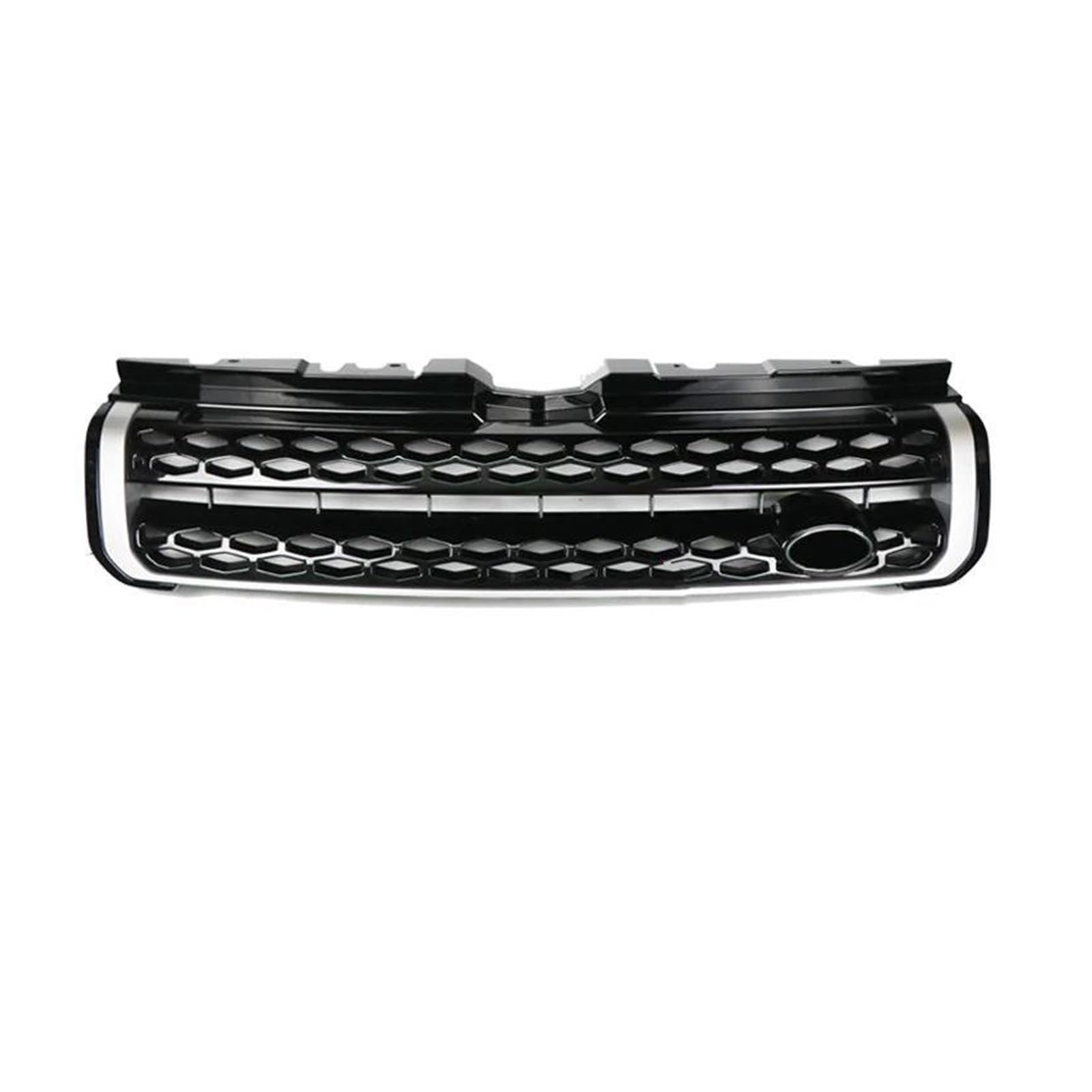 Auto Für L&and R&over Für R&ange R&over Für Evoque L538 2012-2018 LR068862 LR069715 LR044675 Frontgrill Stoßstange Motorkühlung Kühlergitter Zubehör(Schwarzes Silber) von JBJXFAMAY