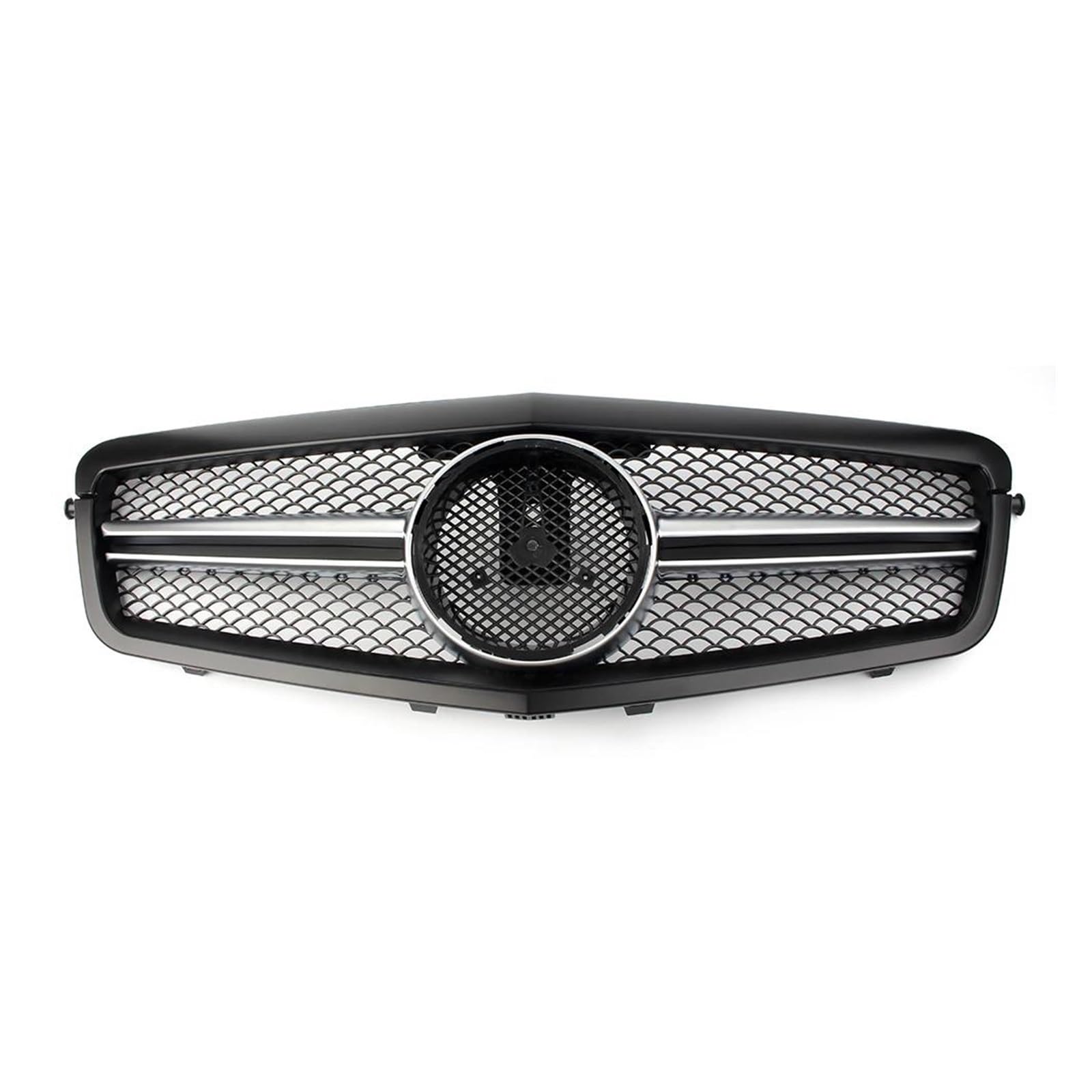 Auto Für Mercedes Für Benz E-Klasse W212 S212 2010 2011 2012 2013 Frontgrill Sport Kühlergrill Mattschwarz Zubehör von JBJXFAMAY