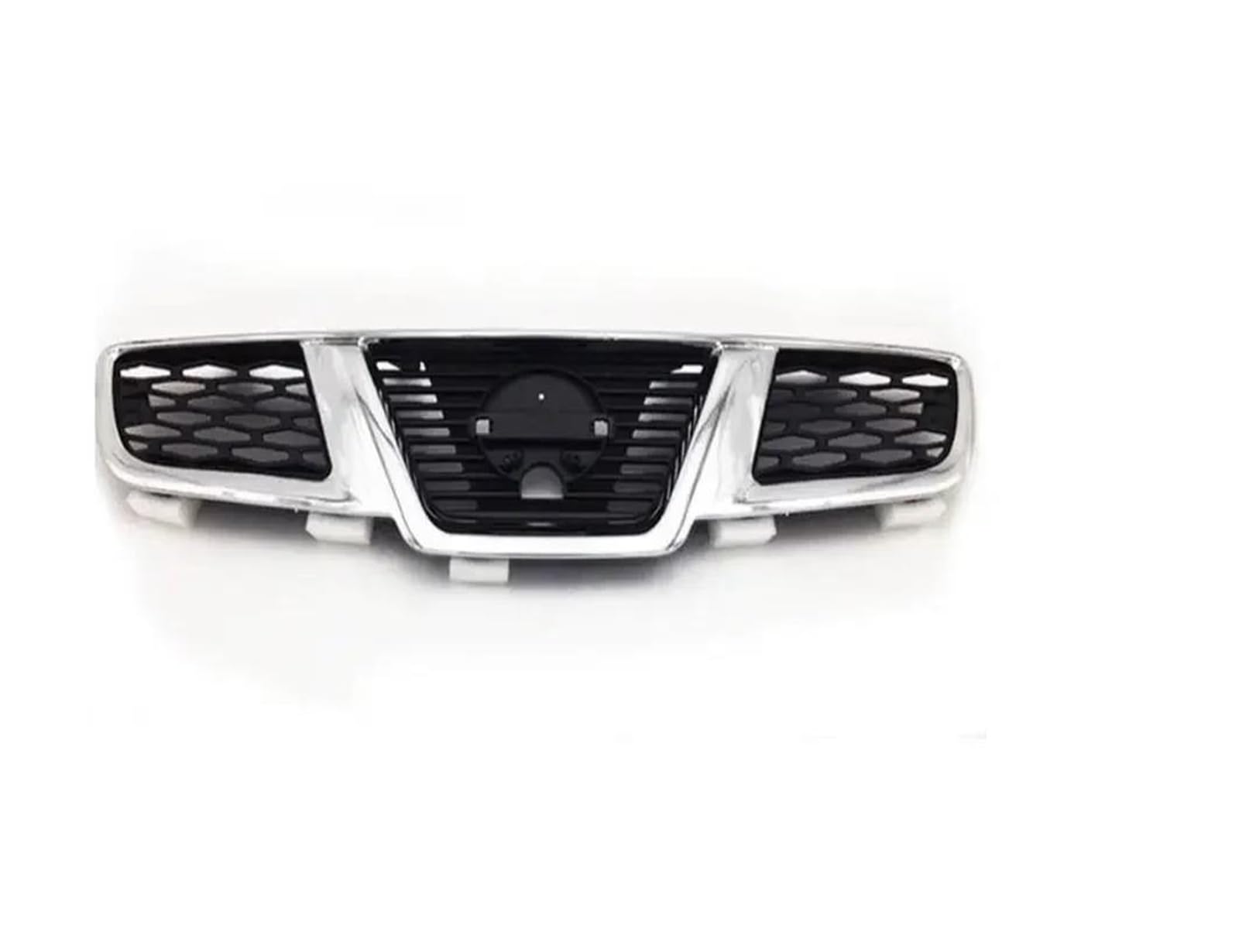 Auto Für N&issan Für Qashqai J10 2007 2008 2009 Chrom-Frontgrill Um Zierleiste Racing Grills Zierleiste Zubehör von JBJXFAMAY