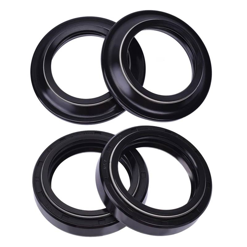 33x45x8/10,5 Motorrad Stoßdämpfer Vorne Gabel Dämpfer Öl Dichtung 33 45 Staub Abdeckung for XV250 XVS250 V/IRA-GO V-Star XVS 250(1sets Oil seal cover) von JBJYGSG