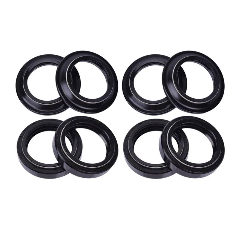 33x45x8/10,5 Motorrad Stoßdämpfer Vorne Gabel Dämpfer Öl Dichtung 33 45 Staub Abdeckung for XV250 XVS250 V/IRA-GO V-Star XVS 250(2sets Oil seal cover) von JBJYGSG