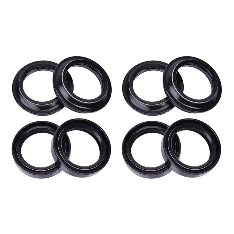 36x48x11 Gabeldämpfer-Öldichtung 36 48 11 Staubschutz vorne Stoßdämpfer for KLR250 KXT250 Tecate KXT KLR 250(4xOil seal 4xcover) von JBJYGSG