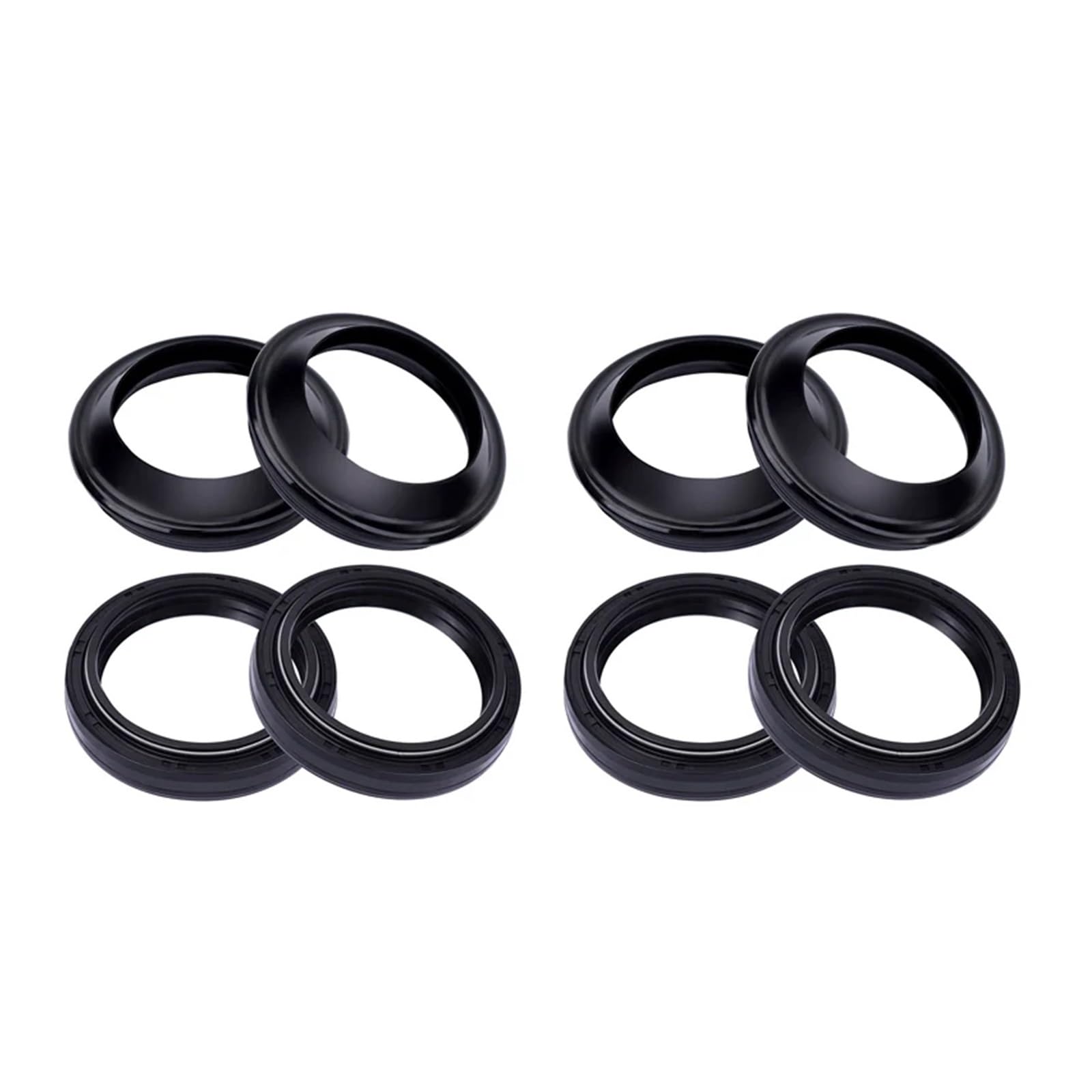 41x53x8/11 41 * 53 Vorderradgabel Suspension Dämpfer Öl Dichtung 41 53 Staub Abdeckung for ZX-6R ZX 6R 636 ZX6R ZX636 ZX-7R ZX7R ZX 7R(4pcs seal 4pcs cover) von JBJYGSG