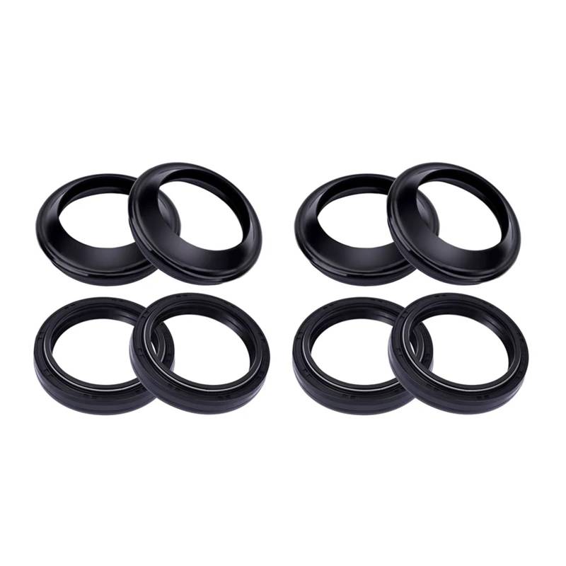 41x53x8/11 41 * 53 Vorderradgabel Suspension Dämpfer Öl Dichtung 41 53 Staub Abdeckung for ZX-6R ZX 6R 636 ZX6R ZX636 ZX-7R ZX7R ZX 7R(4pcs seal 4pcs cover) von JBJYGSG