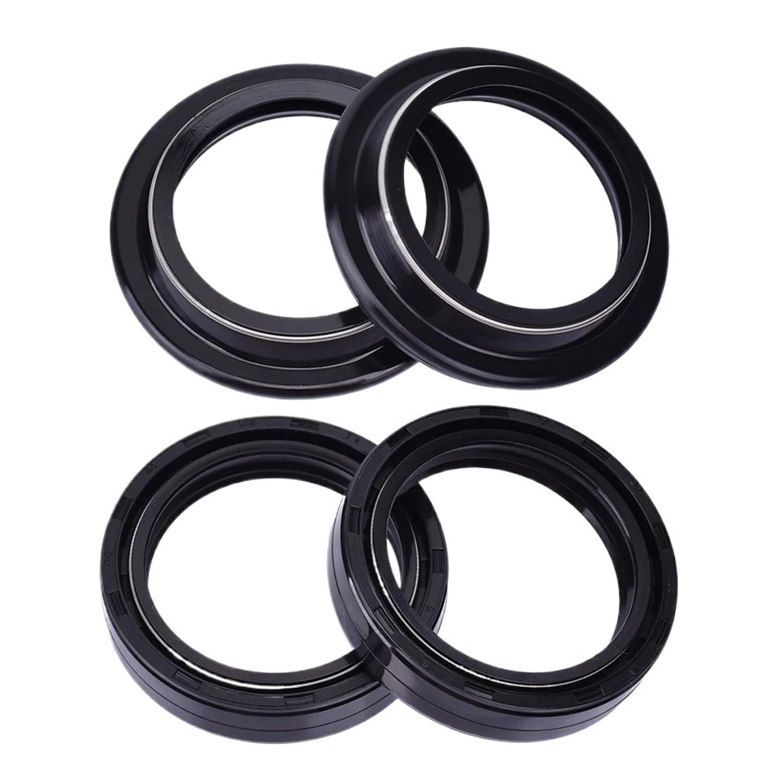 41x54x11 Vorderradgabel-Aufhängungsdämpfer-Öldichtung 41 54 Staubschutz for CB600F 599 CB600 HORNET CBF CB 600 CBF600 alle Versionen(2xOil seal 2xcover) von JBJYGSG