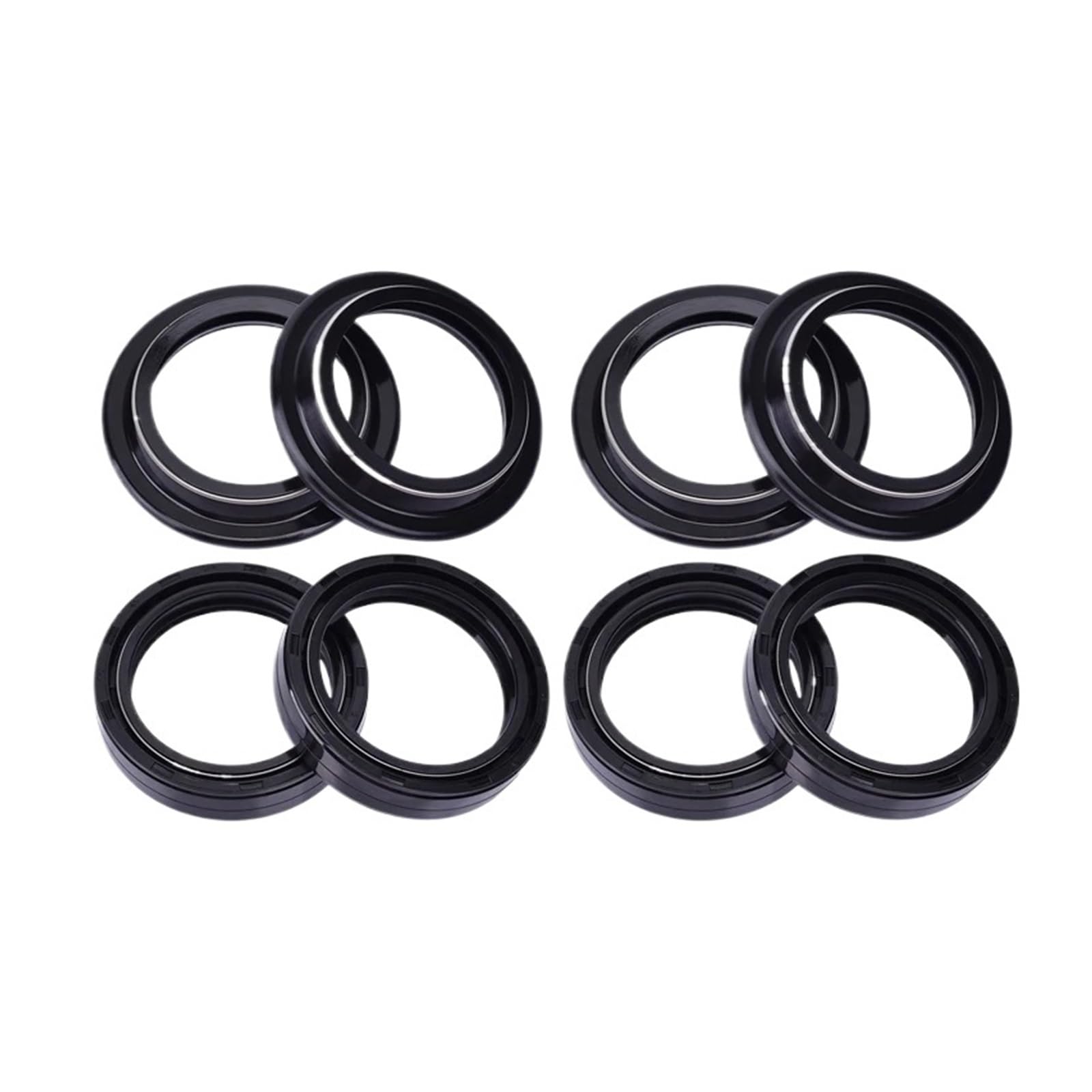 41x54x11 Vorderradgabel-Aufhängungsdämpfer-Öldichtung 41 54 Staubschutz for CB600F 599 CB600 HORNET CBF CB 600 CBF600 alle Versionen(4xOil seal 4xcover) von JBJYGSG