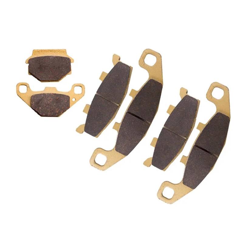 500CC Motorrad Vorne Hinten Bremsbeläge Kit for GPZ500S EX500D EX500 D1-D7 GPZ 500 1994-2001 2000 1999 1998 1997(Front and Rear) von JBJYGSG