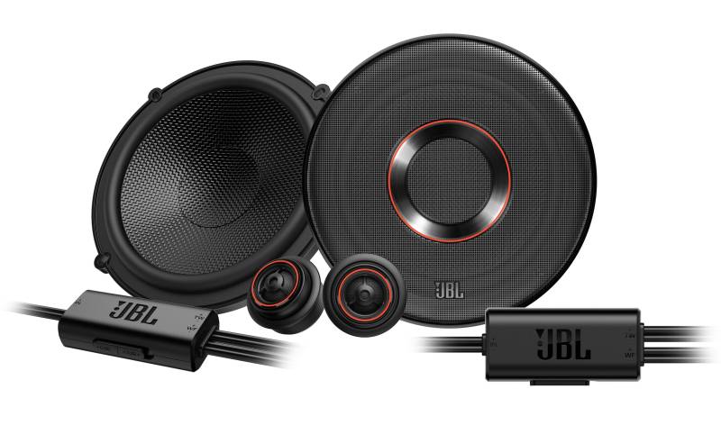 JBL Club 64CSQ Gen 3-165mm Komponenten Auto Lautsprecher Set von Harman Kardon in High-End Sound Qualität - das Ultimative Compo Upgrade: 285W, Carbonfaser-Tieftöner & unglaublicher Y40-Ferritmagnet von JBL