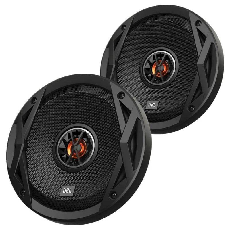 JBL Club 6520 2-Wege Auto Lautsprecher Set von Harman Kardon - 150 Watt KFZ Autolautsprecher Boxen 16 - 17 cm, Schwarz von JBL