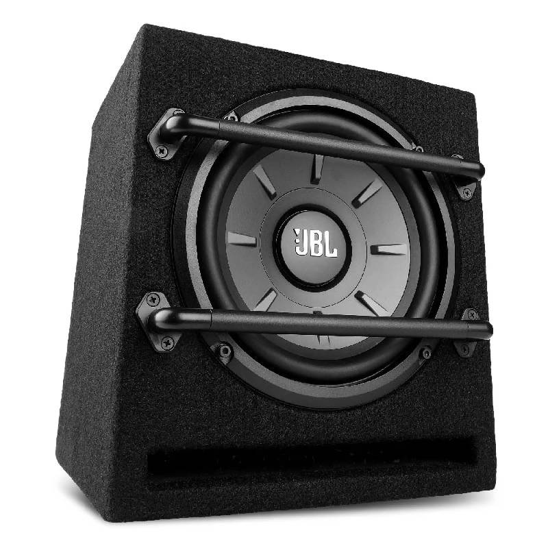 JBL Stage 800BA Bassreflex Gehäuse Auto Subwoofer - 200 Watt Harman Kardon Klasse D Verstärker Auto + 8" JBL Subwoofer Auto Set von JBL