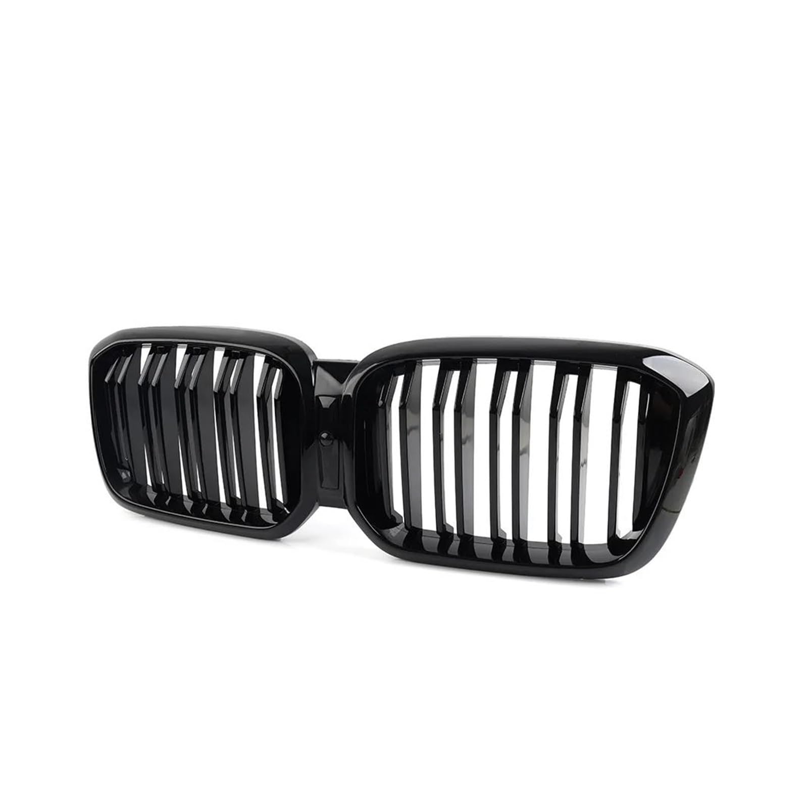 Auto-Frontgrill Für B&MW X3 X4 G01 G02 G08 F97 F98 2022 2023 Auto Doppellinie Frontstoßstange Mitte Nierengrill Grill Glänzend Schwarz Frontstoßstangengrill von JCAKES