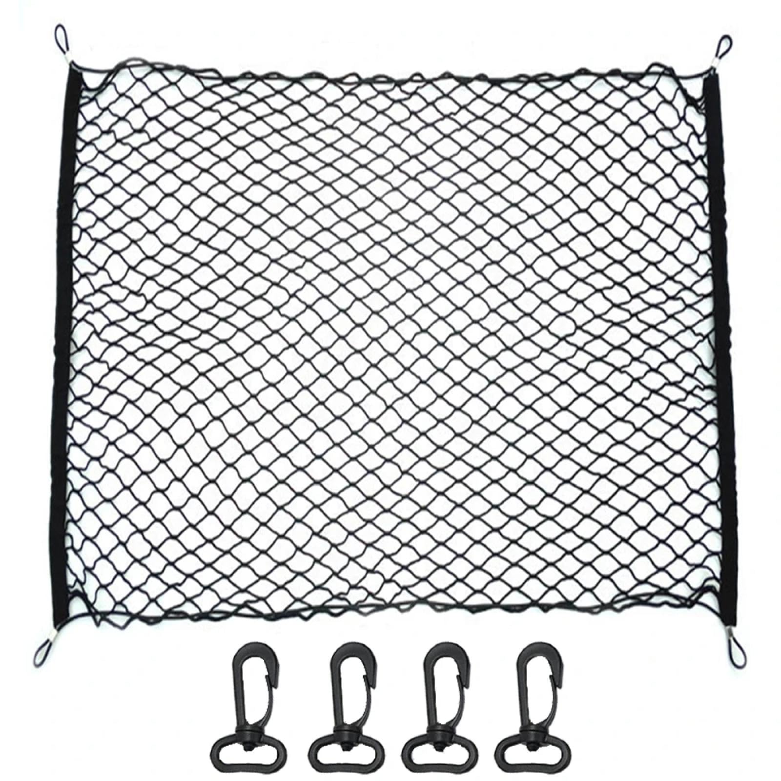 Für B=M=W E92 E93 3-Series 2006-2009 328I 335I,70 * 70CM Elastische Tasche Haken hintere Fracht Speicher Mesh von JCDZSW