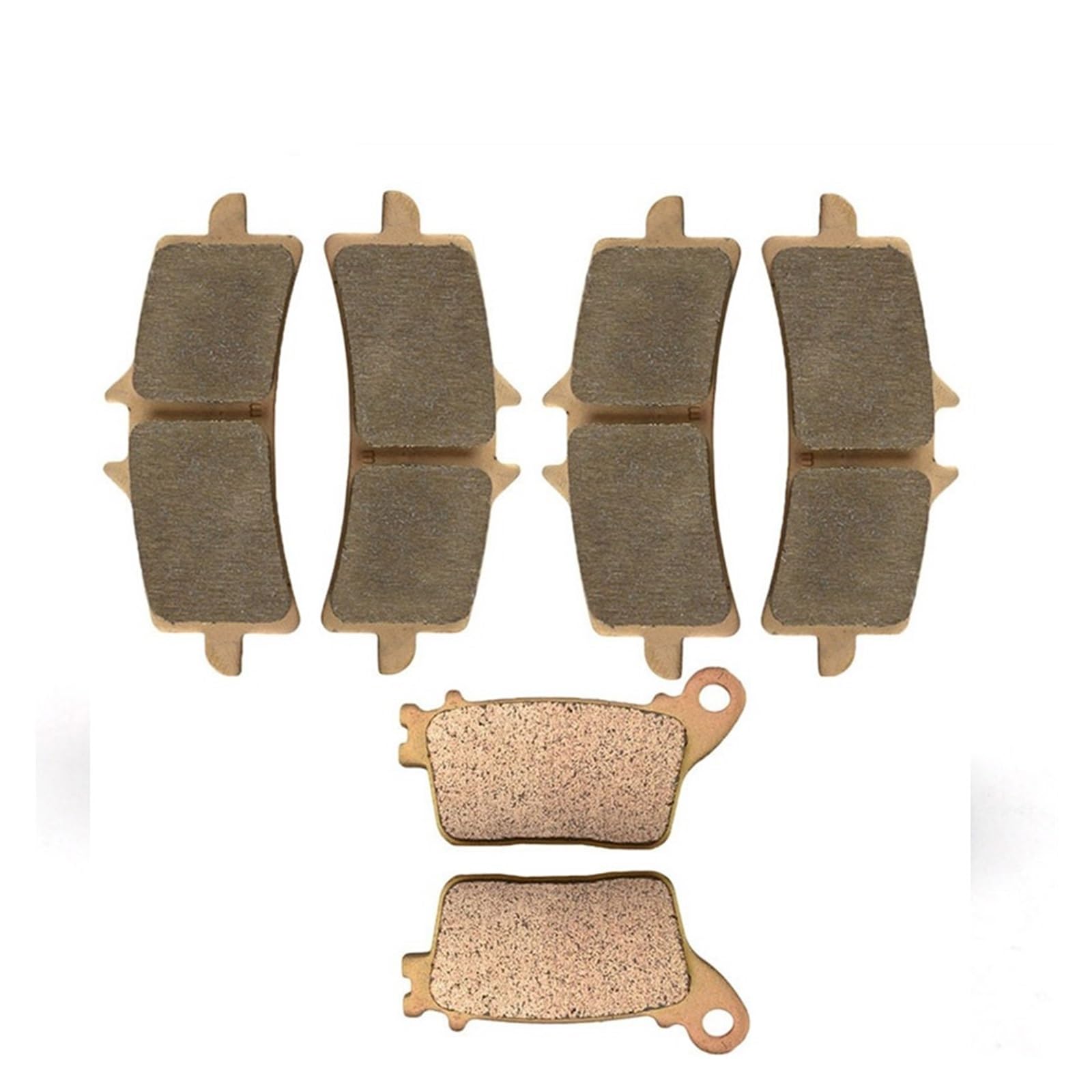 Motorrad-Bremsbeläge vorne und hinten for 600 L 750 L GSX-R1000 L Bremssattel GSX-R 1000 LZA GSX-S1000(Rear Brake Pads) von JCDZSW