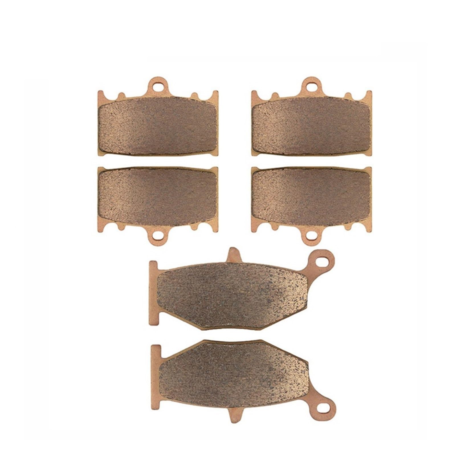 Motorrad-Bremsbeläge vorne und hinten for GSR400 K6 2006 / GSR600 K6 K7 K8 2006–2008. Gesinterter Bremsscheibenbelag(Rear Brake Pads) von JCDZSW