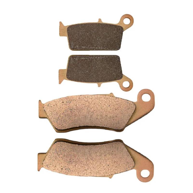 Motorrad-Bremsbeläge vorne und hinten for KX 250 N1/ N2 (KX250 F) 2004–2005. Gesinterter Bremsbelag(Front Brake Pads) von JCDZSW