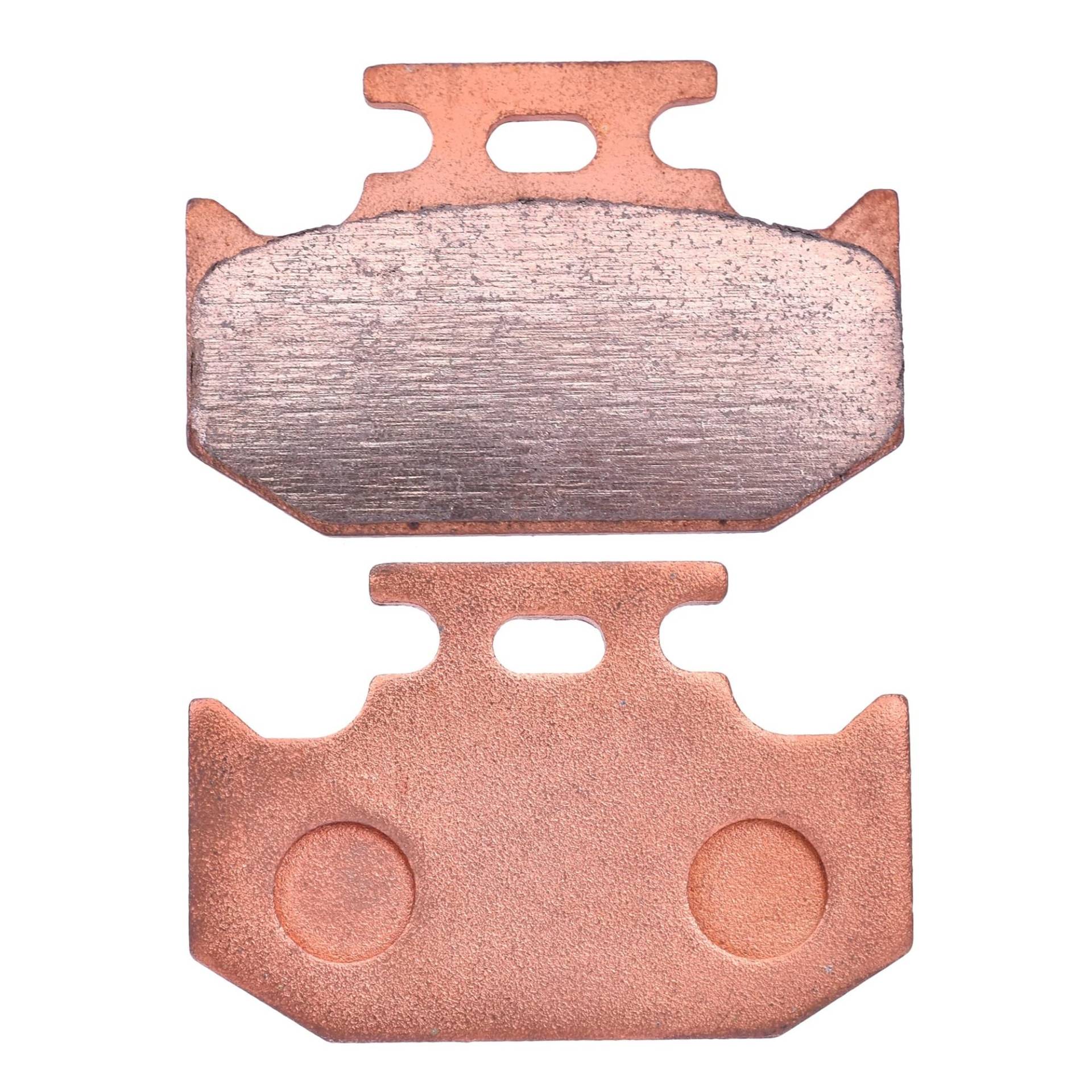 Motorrad vordere Heckbremsbeläge for RMX250 DR250 DR250R DEJBEL 250 SJ45A DR650 DR350 ELEKTRISCHE START DR 350 650 RMX 250(Copper Rear) von JCDZSW