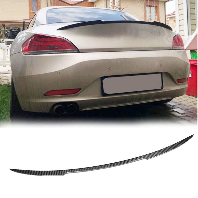 JCING Kofferraumspoiler passend für BMW Z Serie Z4 E89 20i/23i/28i/30i/35i 2009–2015 Factory Tuning Kohlefaser Heckklappe Spoiler von JCING