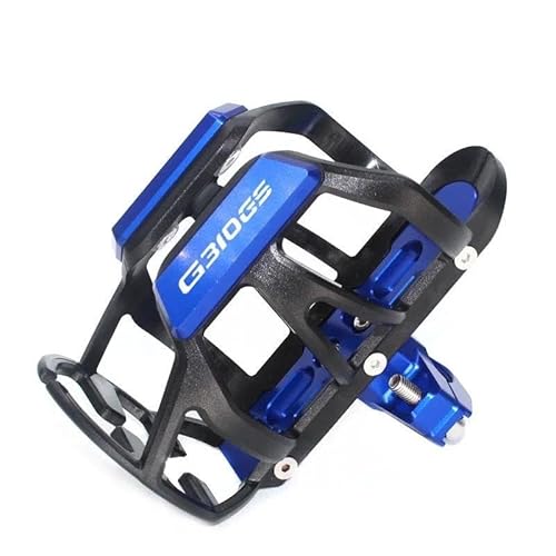 Motorrad Getränkehalterhalterung Motorrad CNC Getränke Wasserflasche Getränkebecherhalter Für G310GS G310R G 310 GS/G 310 GS 310 R Alle Baujahre(Blau,G310GS) von JCIQwuoL