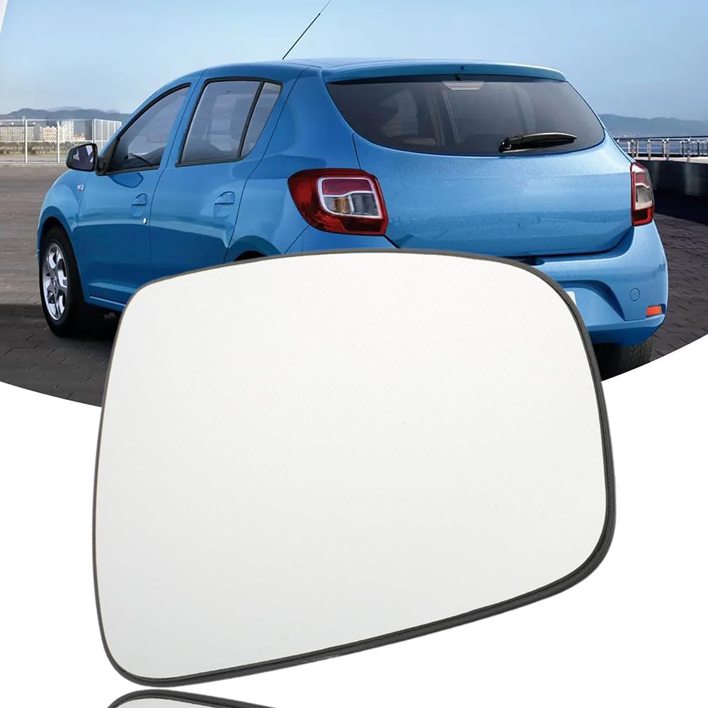 Auto Ersatzspiegel für Renault Dacia Duster 2014 2015 2016 2017,Spiegelglas Außenspiegelglas Außenspiegelsets Rückspiegel Glas Ersatz Verschleißteile,Left von JCPDN
