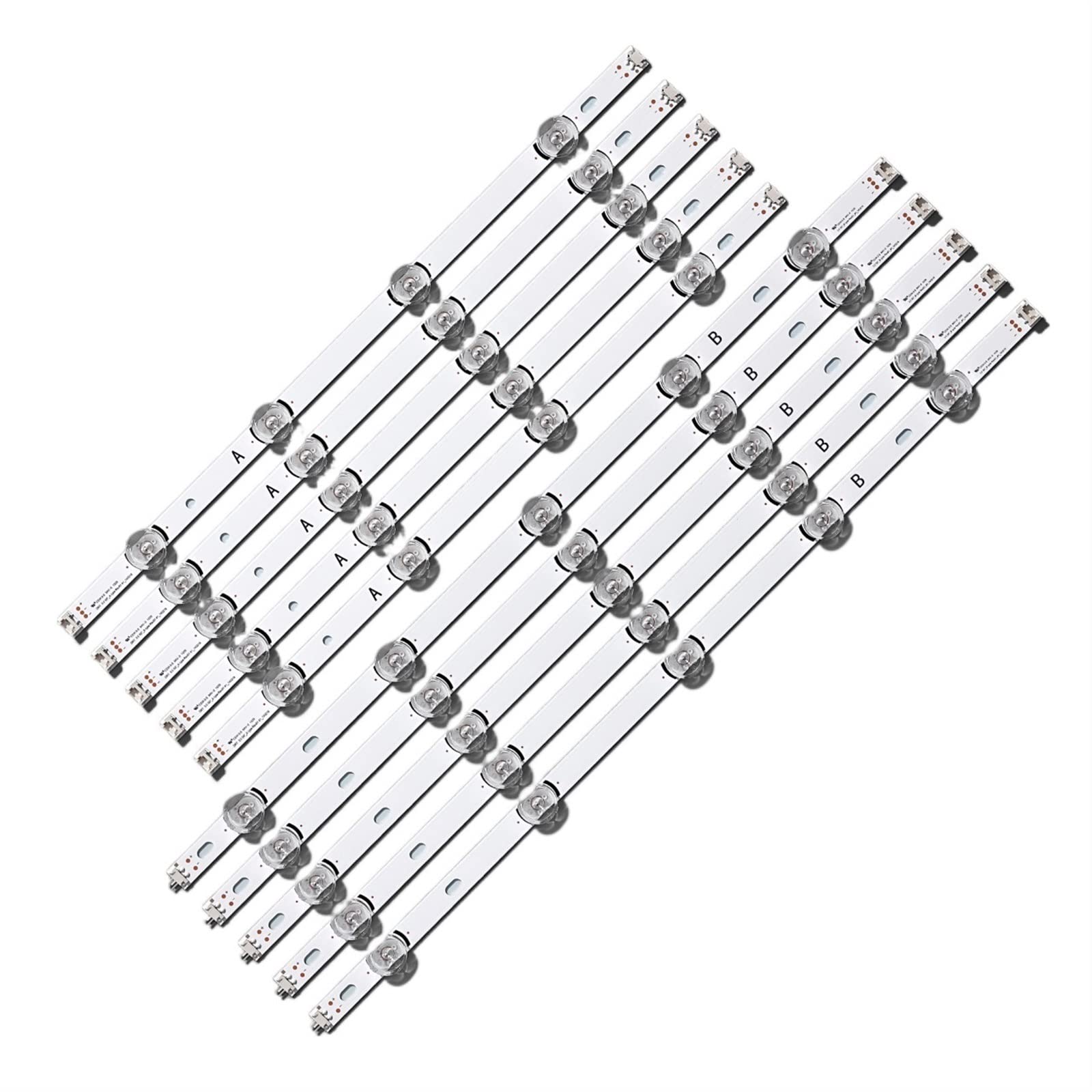 JCVHVOPOK 10 Stück LED-Hintergrundbeleuchtungsstreifen passend für LIG 50LB5610 50LB653V 50LF5800 50LB570U 50LB551U 6916L-1978A 1779A 1983A 1982A 1735A 1736A Lichtleiste von JCVHVOPOK