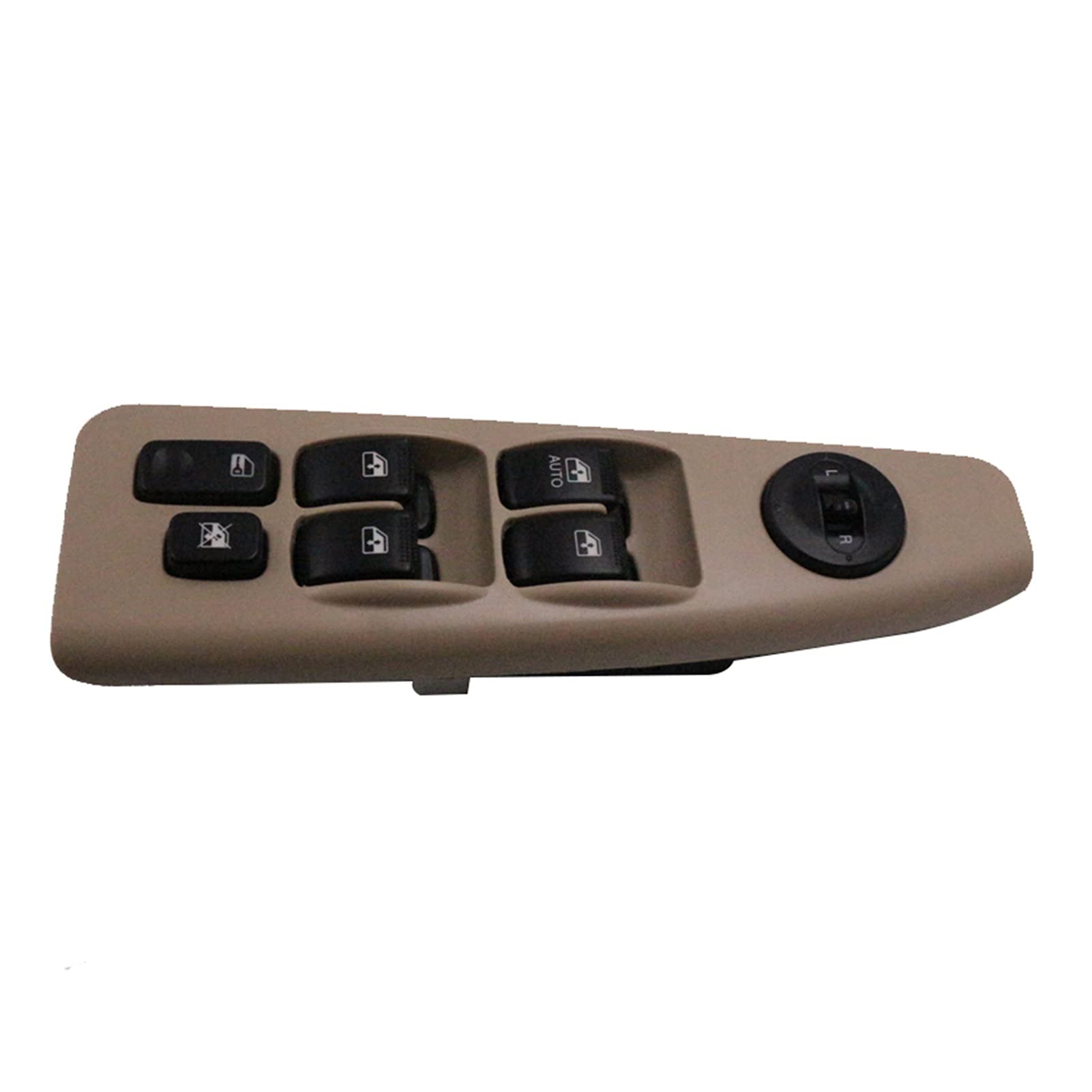 JCVHVOPOK 2 farbe elektrische elektrische elektrische Fensterheber-Master-Steuerschalter for KIA kompatibel for CERATO 93570-2F200 935702F200 kompatibel Schalter und Relais(Beige) von JCVHVOPOK