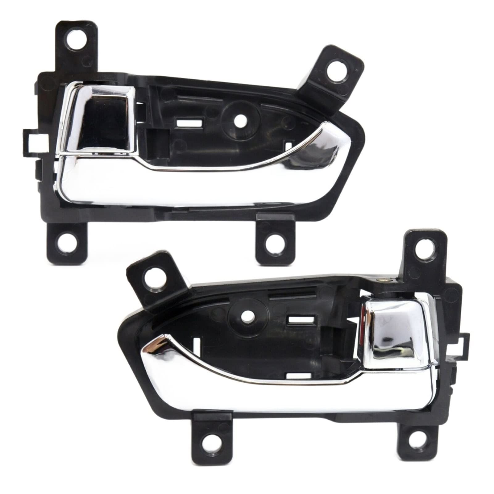 JCVHVOPOK 2 stücke Vorderseite innerhalb des Türgriffs Lh rh. Hintere Innentürgriffe Kompatibel for KIA kompatibel for Sportage 2011-2015 826103W010 826203W010 Innentürgriff(Rear LH RH) von JCVHVOPOK