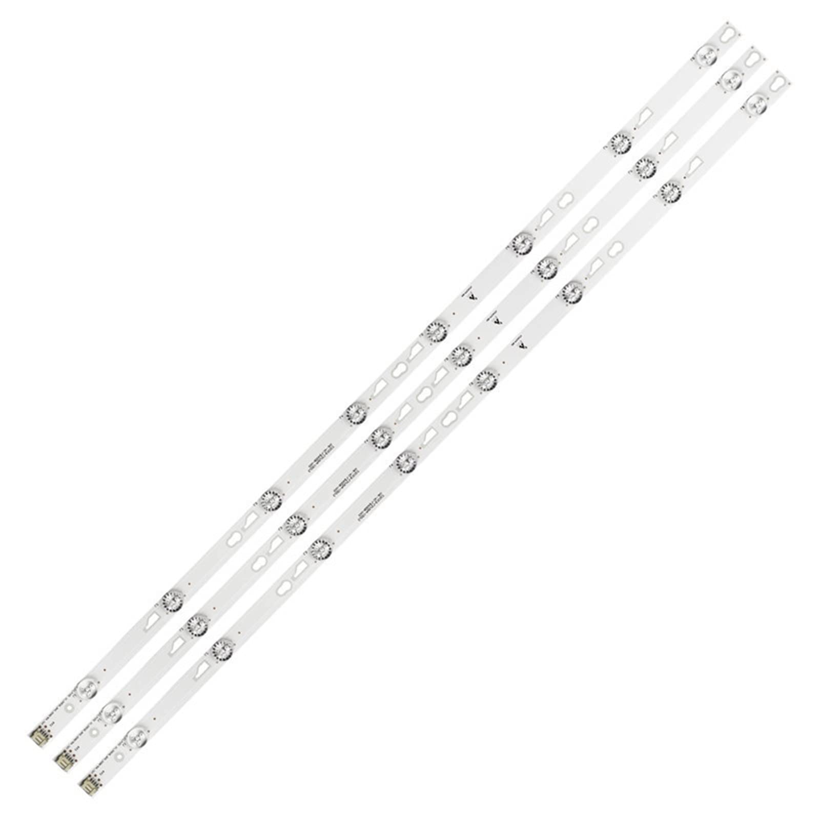 JCVHVOPOK 3 Stück LED-Hintergrundbeleuchtung passend für TCL 40 TV L40f3303b L40f3301b L40f3800a Bildschirm Lvf400ss0te2v2 Strip Bar TOT_40F3800_3X8_3030C-V1 Lichtleiste von JCVHVOPOK