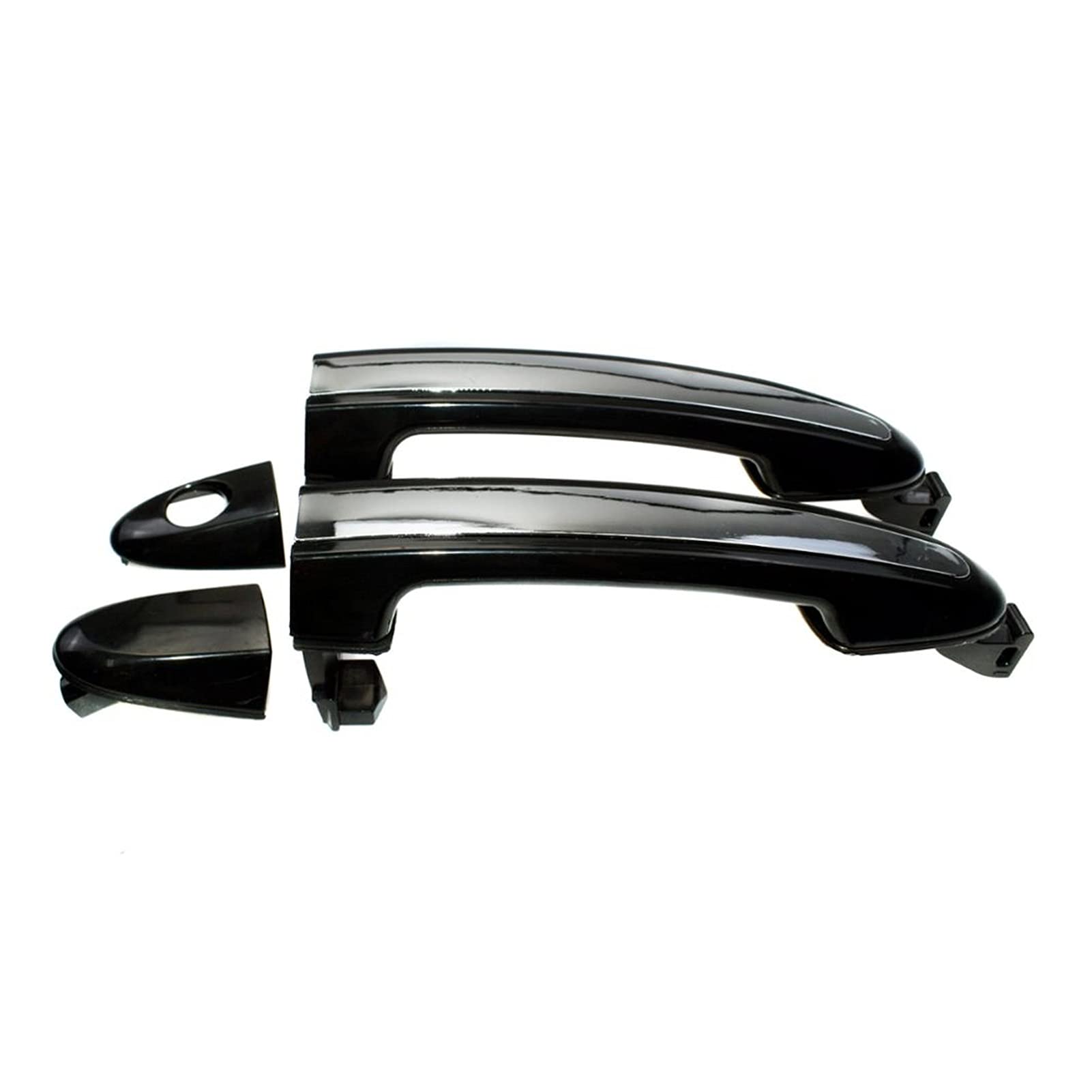 JCVHVOPOK Äußere Außentürgriff Chrom Vorne hinten links rechts kompatibel for Hyundai Kompatibel for Santa Fe 2007-2012 82651-2B000 82661-2B000 83651-2B000. Innentürgriff(Front Pair) von JCVHVOPOK