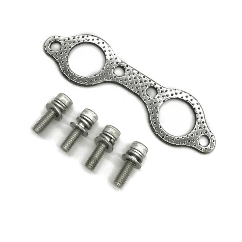 JCVHVOPOK Abgaskrümmer-Dichtung Bolt Kit Repalcement Fit for Polaris Fit for Sportler 600 700 800 Fit for Ranger 700 Fit for RZR 800. Passt for EIN FERNSEHER Auspuffdichtung von JCVHVOPOK