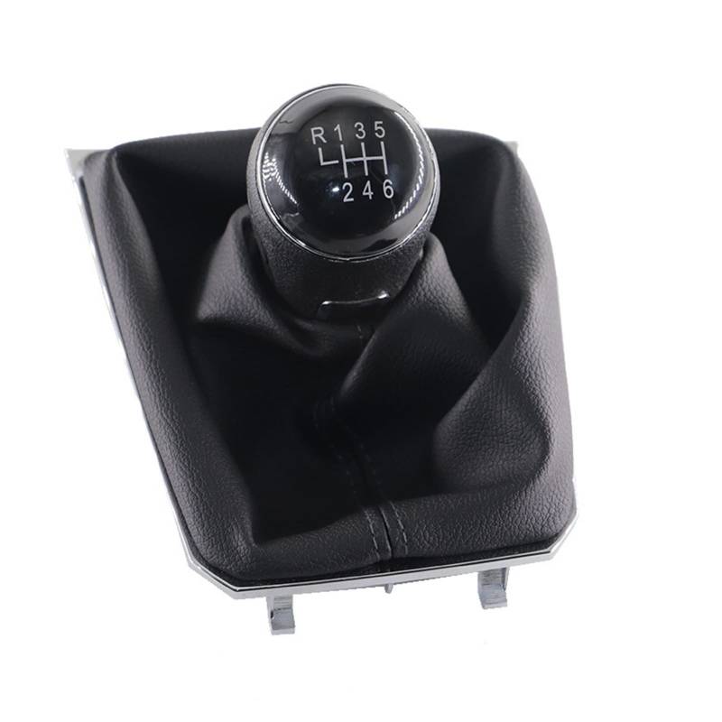 JCVHVOPOK Auto-Umschaltgetriebe-Knopfhebel-Boot-Abdeckung for Fit for Vw. Fit for Passat B8 3G 2015- Autozubehör Schaltknauf(6 speed set) von JCVHVOPOK