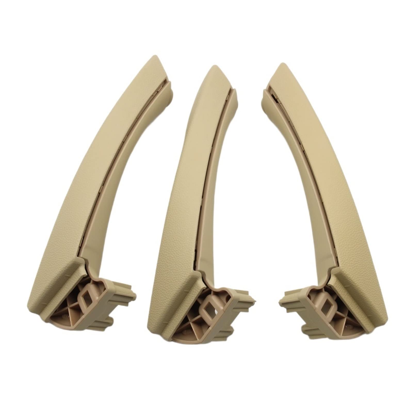 JCVHVOPOK Lhd rhd. Beige schwarz graue Innentür-Zuggriffsatz Ersatzkompatibel for BMW 3. Serie E90 E91 E92 316 318 320 325 32 8i 2004-2012. Innentürgriff(RHD SET BEIGE) von JCVHVOPOK