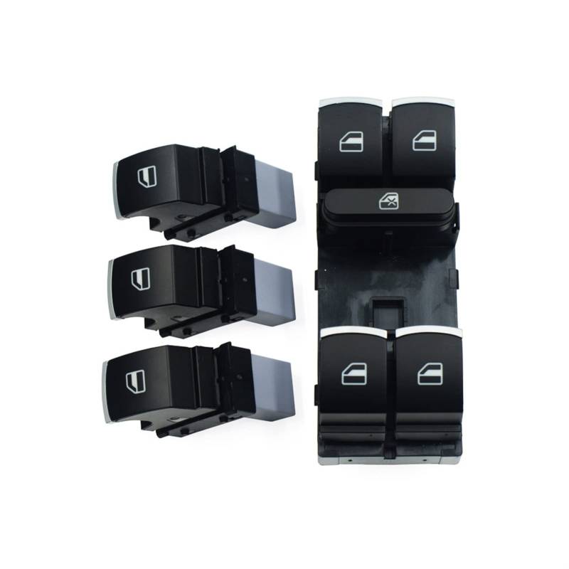 JCVHVOPOK Power Window Switch-Taste kompatibel for Vw. Kompatibel for Golf. Mk5 6. Kompatibel for Jetta. Mk5. Kompatibel for Passat B6 kompatibel for Touareg 5ND 959 857 5ND 959 855 Schalter und Relai von JCVHVOPOK