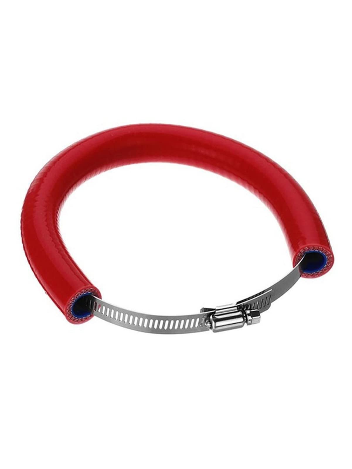 JCVHVOPOK Universal Motorrad Auspuffrohr Anti-Fall-Gummiring-Schutzabdeckung 100-16 0mm Motorradmotor-Auspuffrohrschutzring Auspuffdichtung(Red) von JCVHVOPOK