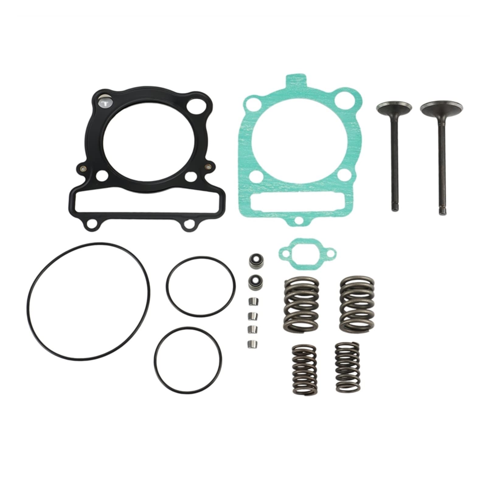 JCVHVOPOK Zylinderaufnahmeabgasventildichtung Kompatibel for Yamaha kompatibel for Krieger 350 YFM350X 1987-2004. Zubehör Auspuffdichtung von JCVHVOPOK